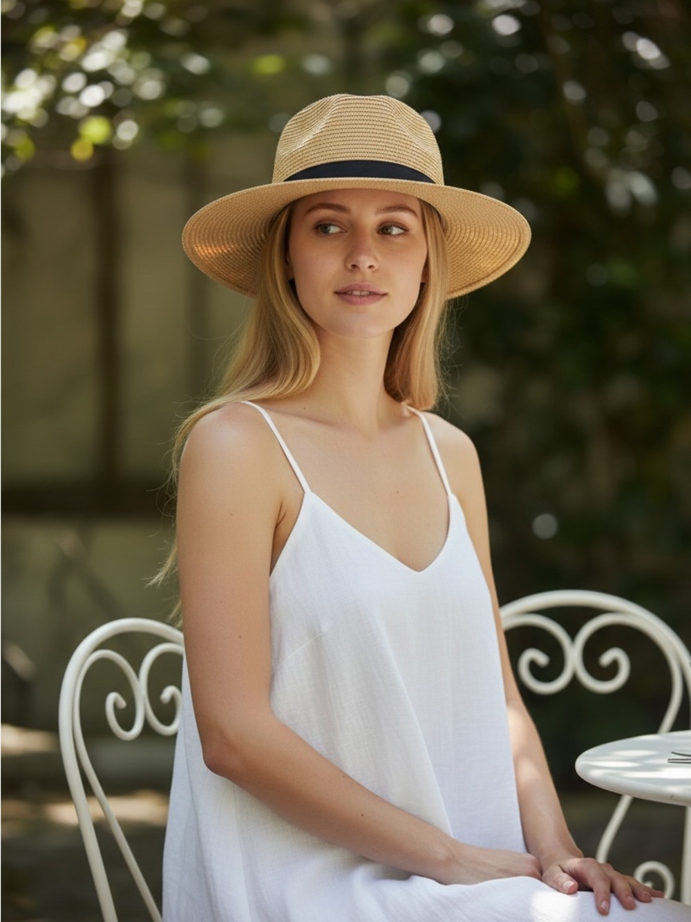 Solar Escape // UV Carlsband Fedora // Wheat // Summer Hat // New with Tags NWT